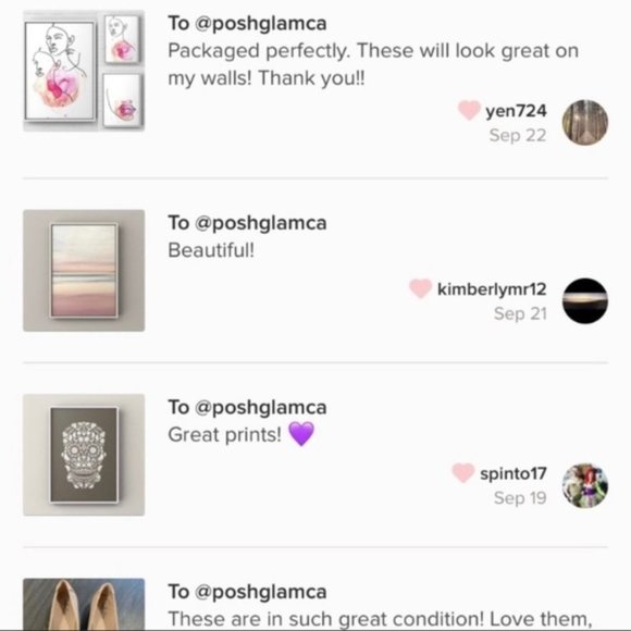 Modern minimalist women line art & flowers print - Picture 4 of 5